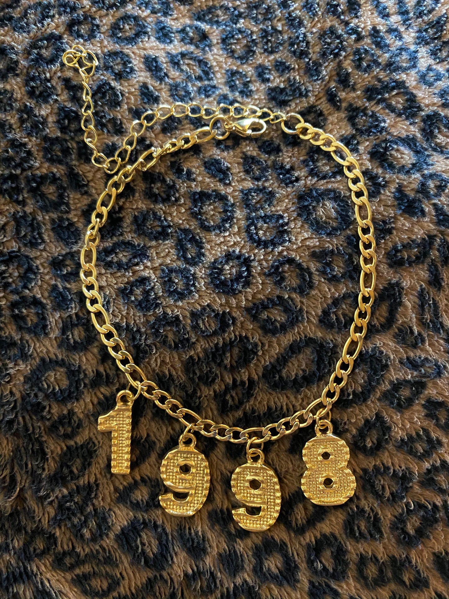 Golden Year Anklet