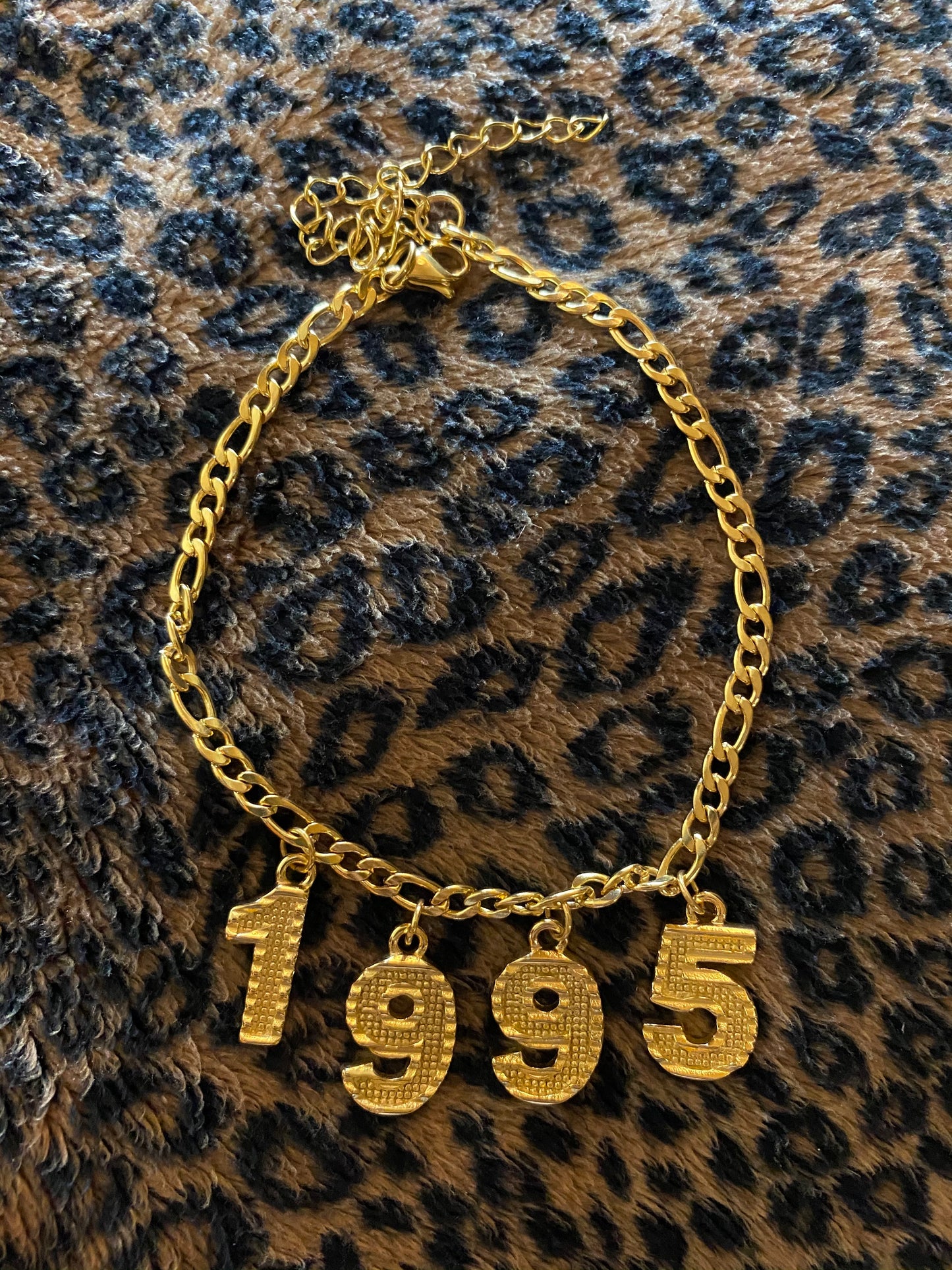 Golden Year Anklet