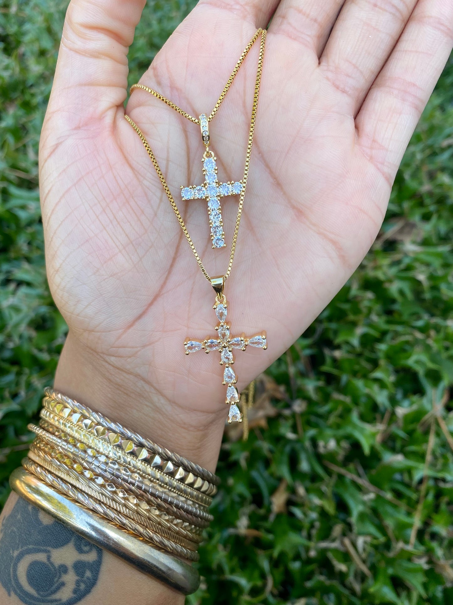 Diamond Cross Necklace